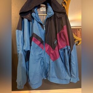 80’s /90’s Adidas Originals Hide Away hood Windbreaker